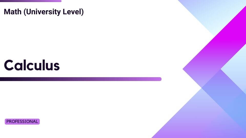 Calculus