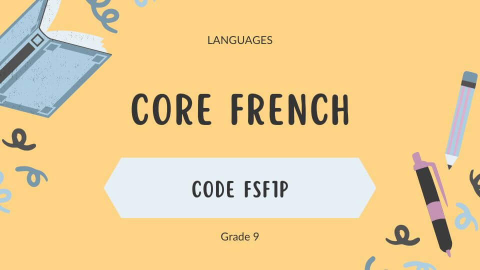 Core French FSF1P