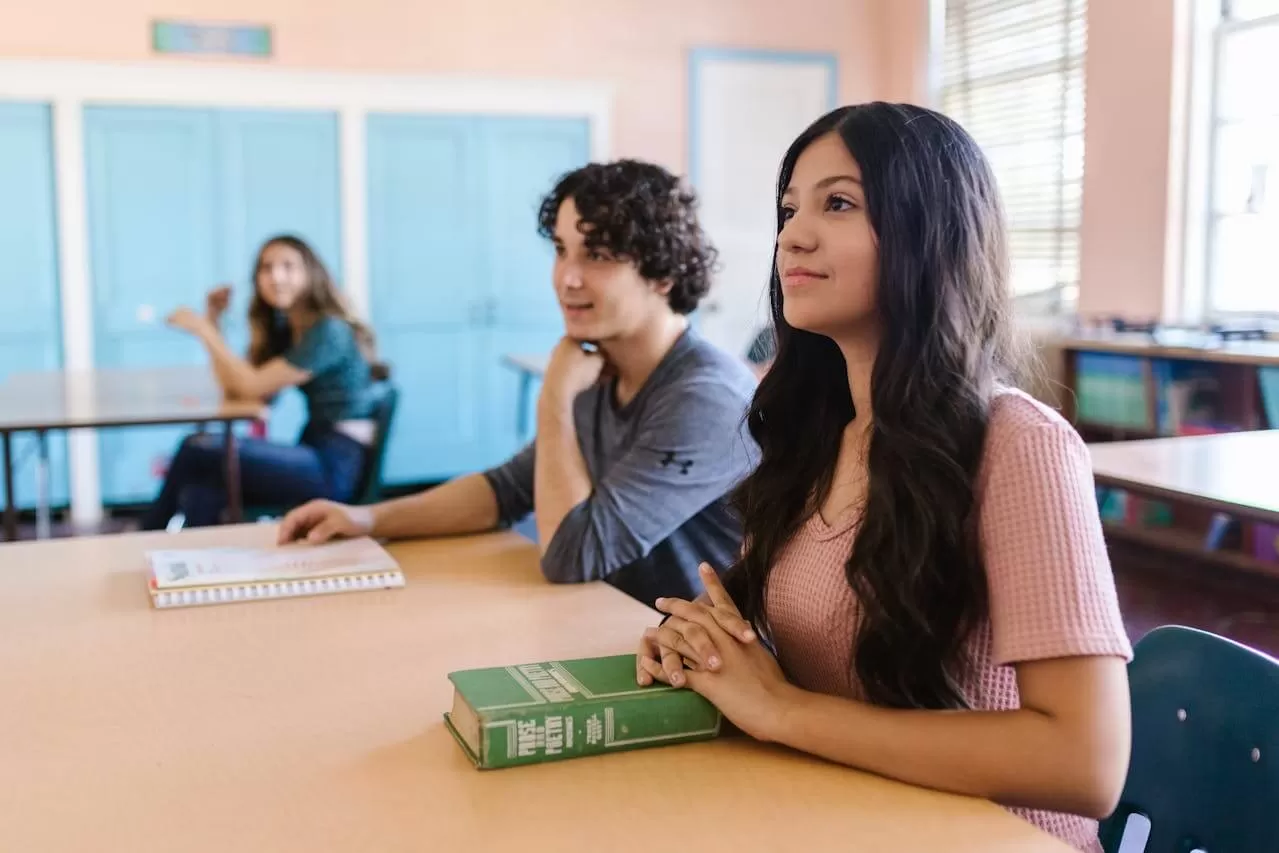 students in classroom